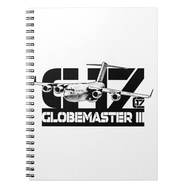 Cuaderno C-17 Globemaster III Spiral Photo Notebook (Frente)