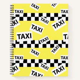 Cuaderno Cab de taxi amarillo neoyorquino