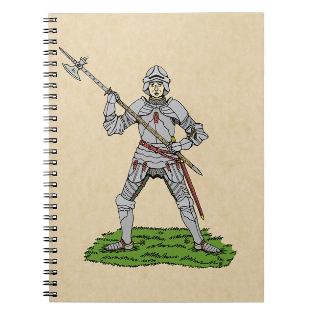 Cuaderno Caballero Inglés del Siglo XV (Frente)