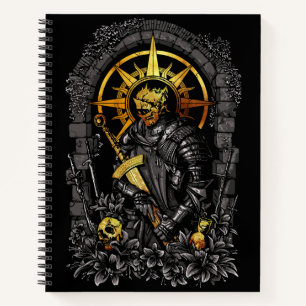 Cuaderno Caballero oscuro: El guerrero en las sombras