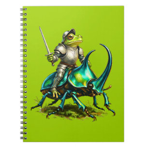 Cuaderno Caballero Rana y Escarabajo de Batalla