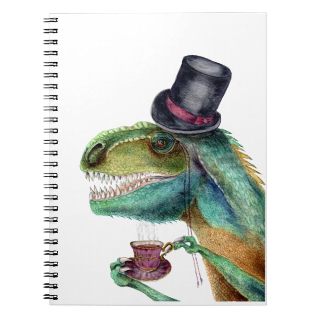 Cuaderno Caballero victoriano Tyrannosaurus Rex (Frente)