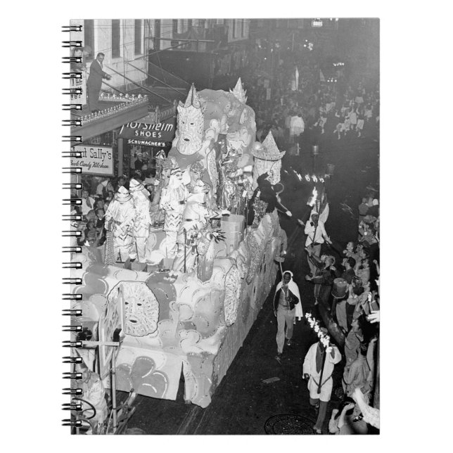 Cuaderno Caballeros de Babilonia Nueva Orleans Mardigras 19 (Frente)