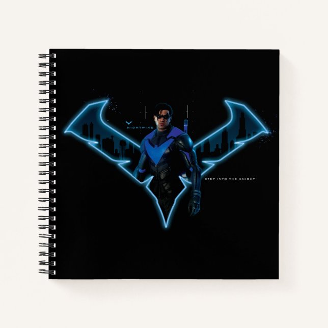 Cuaderno Caballeros góticos de la noche con logo (Anverso)