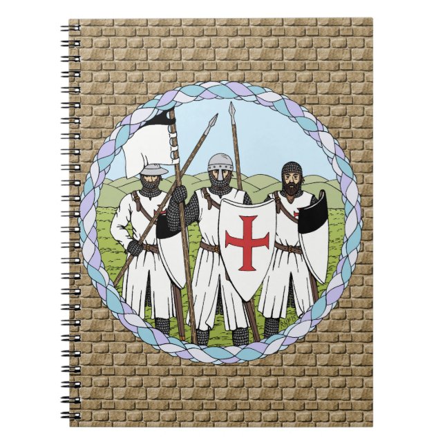Cuaderno Caballeros Templarios medievales (Frente)