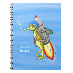 Cuaderno Caballito de mar cohete