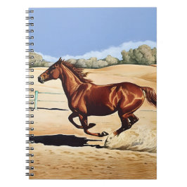 Cuaderno "Caballo al galope" de Esorada