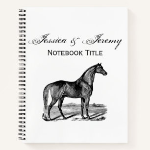Cuaderno Caballo Antiguo de Pie