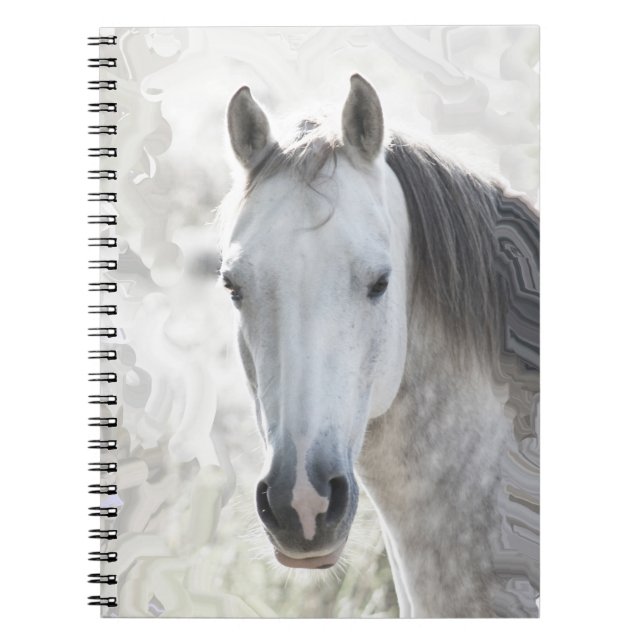 Cuaderno Caballo blanco (Frente)