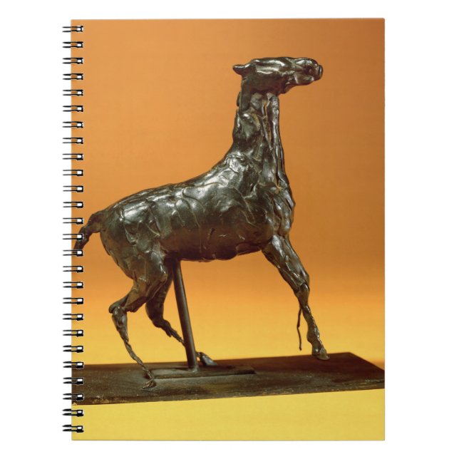 Cuaderno Caballo Caracoling (bronce) (Frente)
