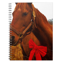 Cuaderno Caballo con arco rojo