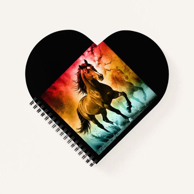 Cuaderno Caballo corriendo  (Anverso)