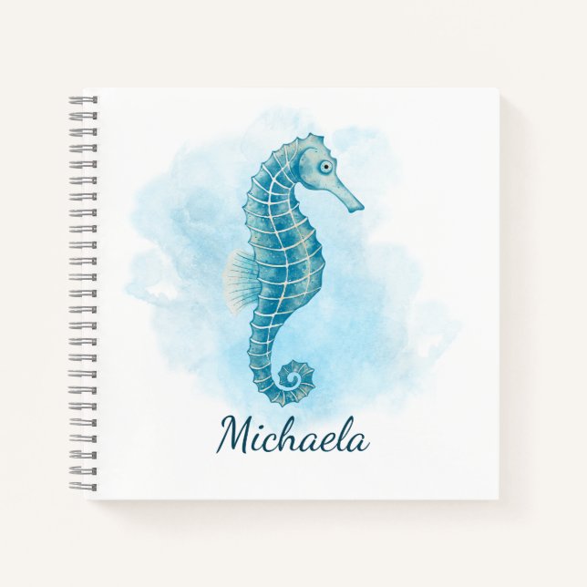 Cuaderno Caballo de agua dulce personalizado (Anverso)
