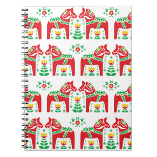 Cuaderno Caballo de dala sueco: Arte popular