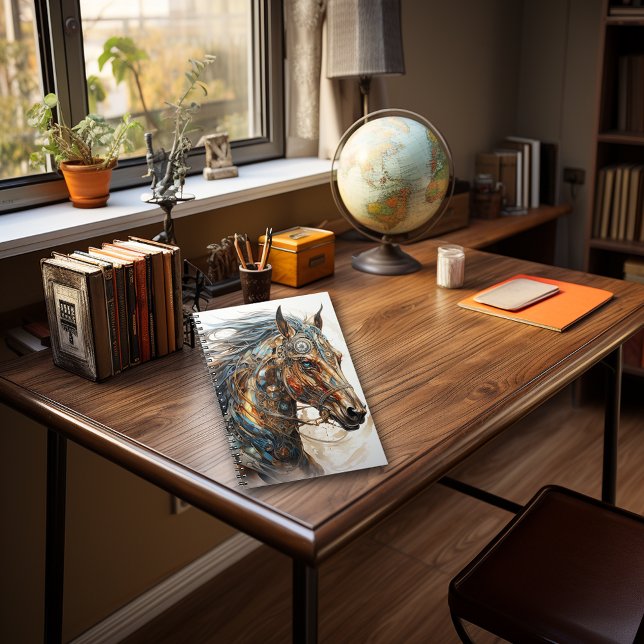 Cuaderno Caballo de Fantasía Steampunk (Subido por el creador)