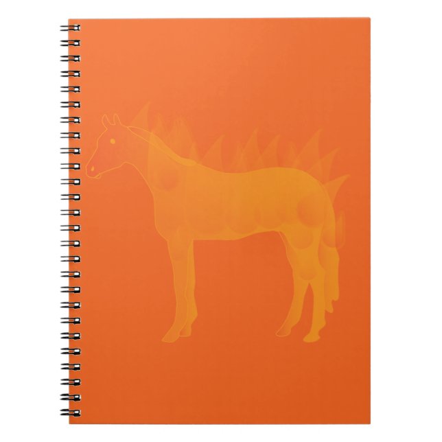 Cuaderno Caballo de Fuego (Frente)