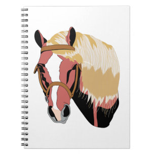 Cuaderno Caballo de Haflinger