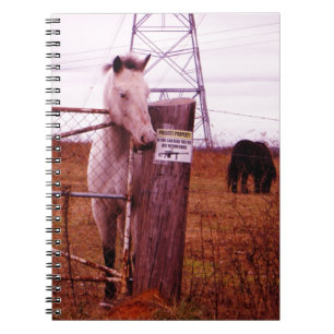 Cuaderno Caballo de lavanda de propiedad privada