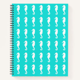 Cuaderno Caballo de mar blanco