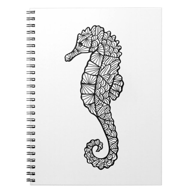Cuaderno Caballo de mar inspirado (Frente)