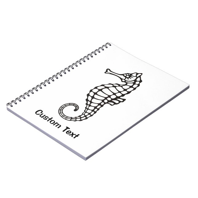 Cuaderno Caballo de mar negro (Lado Izquierdo)