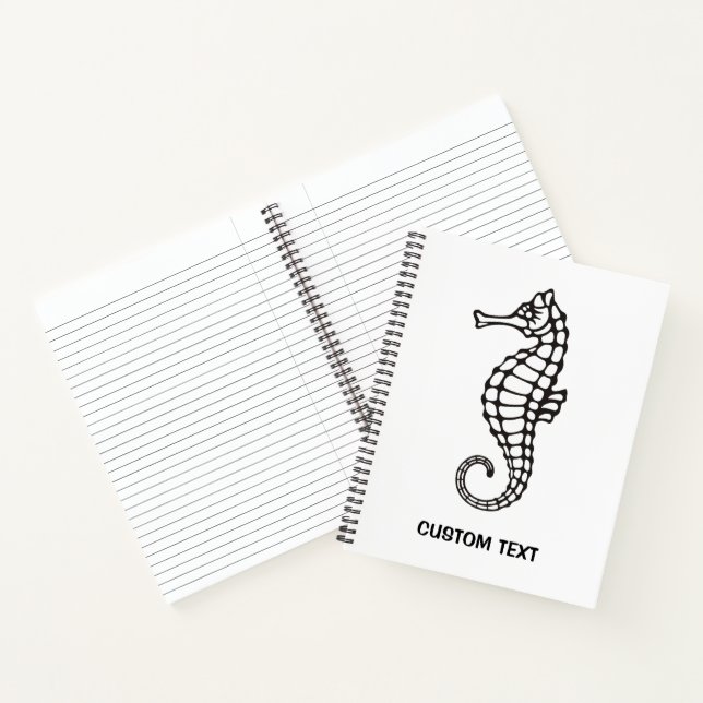 Cuaderno Caballo de mar negro (Interior)