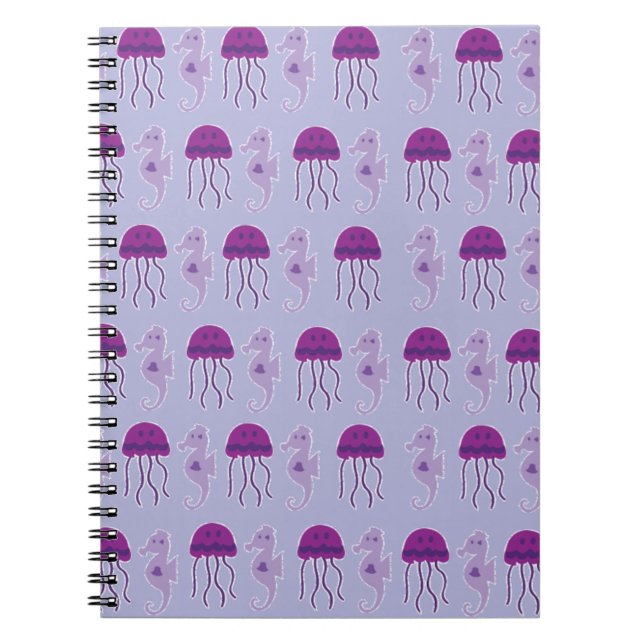 Cuaderno Caballo de mar y medusa (Frente)