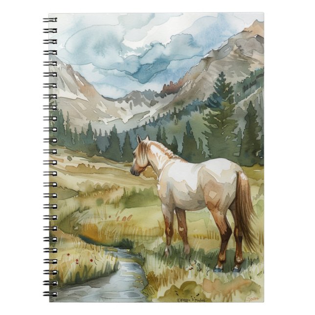 Cuaderno Caballo de Montaña (Frente)