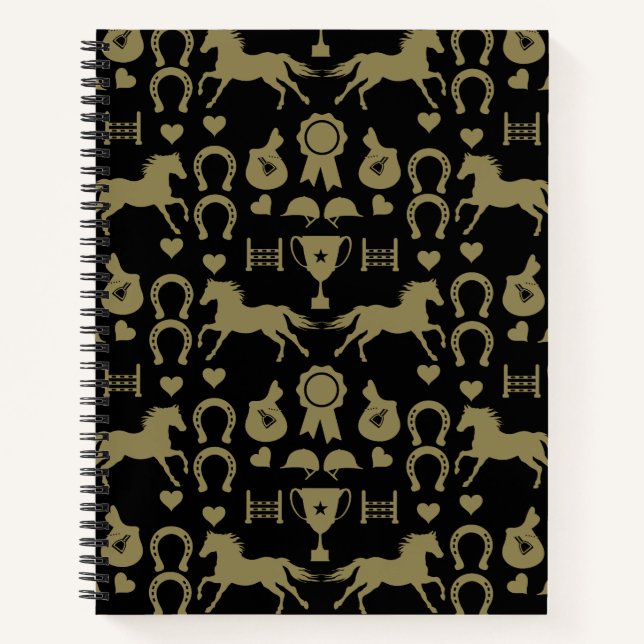 Cuaderno Caballo de oro (Anverso)