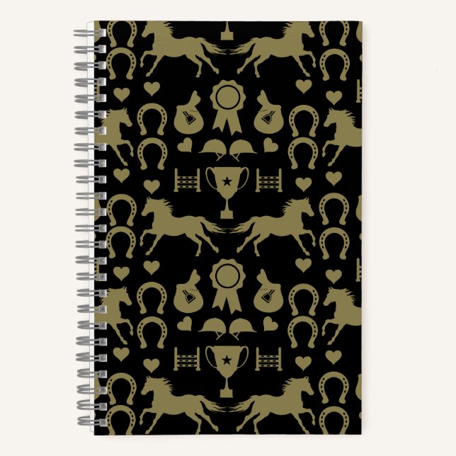 Cuaderno Caballo de oro (Anverso)