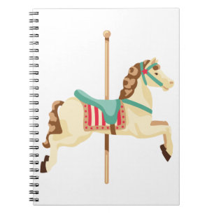 Cuaderno Caballo del carrusel