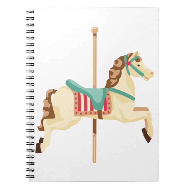 Cuaderno Caballo del carrusel (Frente)
