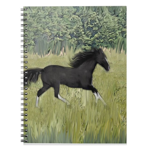 Cuaderno caballo en marcha (Frente)