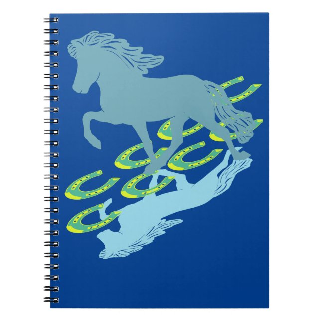 Cuaderno Caballo Iclandestino con Tölt (Frente)