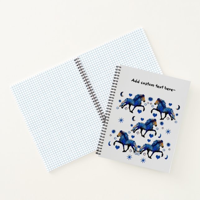 Cuaderno Caballo islandés Stary Night (Interior)
