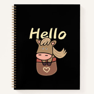 Cuaderno Caballo lindo en bolsillo