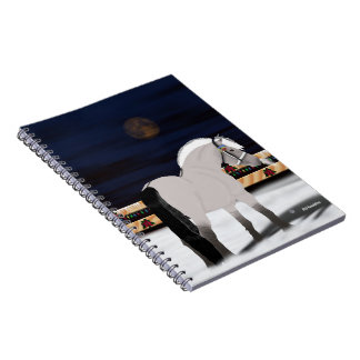 Cuaderno Caballo noruego hermoso del fiordo