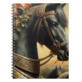 Cuaderno caballo oscuro 