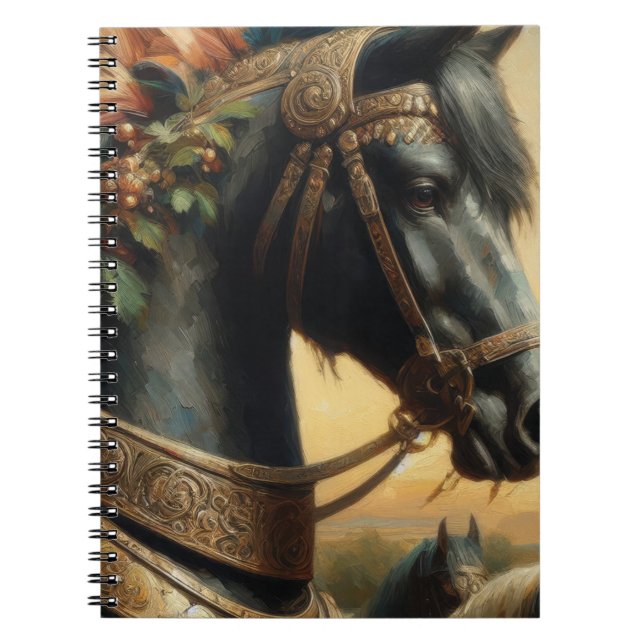 Cuaderno caballo oscuro  (Frente)