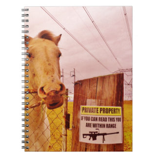 Cuaderno Caballo Pink Private Property