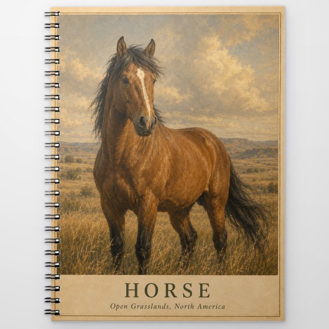 Cuaderno Caballo Praderas Abiertas VINTAGE (Subido por el creador)