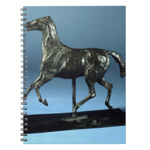 Cuaderno Caballo que trota (bronce)