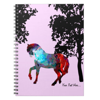 Cuaderno Caballo rosado de los niños