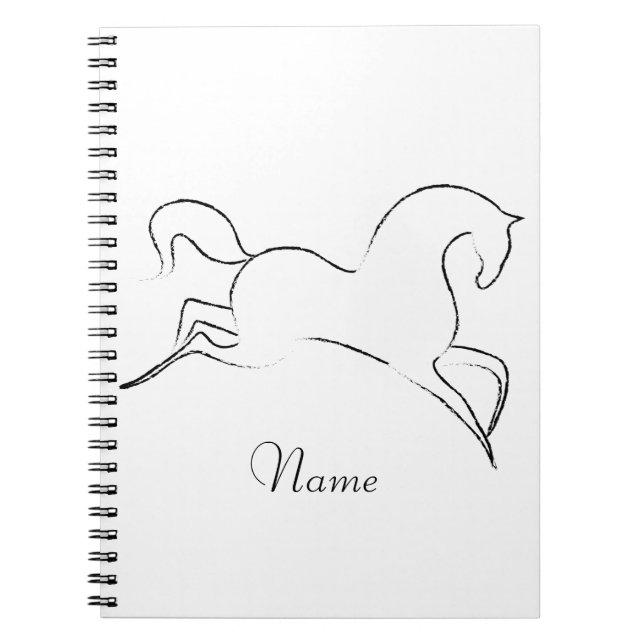 Cuaderno Caballo salvaje Thunder_Cove (Frente)