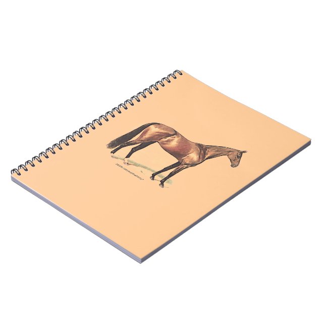 Cuaderno Caballo tostado (Lado Izquierdo)