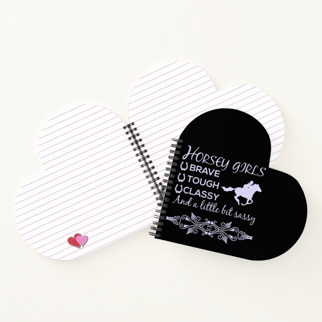 Cuaderno Caballo Valiente Fuerte y Elegante  (Interior)