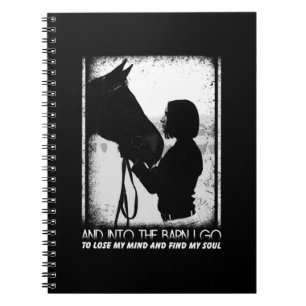 Cuaderno Caballo Y En El Granero Voy A Perder La Mente