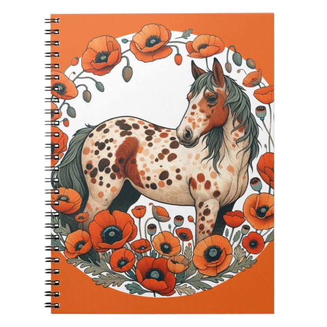 Cuaderno Caballos Appy Appy Appy Appaloosa (Frente)