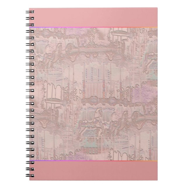 Cuaderno Caballos de carrusel (Frente)