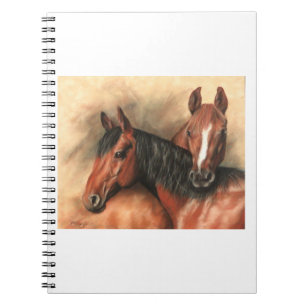 Cuaderno Caballos de la bahía y de los castaños